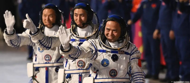 China sends its youngest astronaut and space mice into orbit