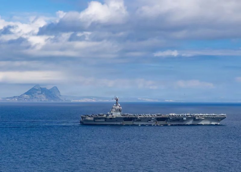 US aircraft carrier enters Caribbean Sea amid tensions with Venezuela