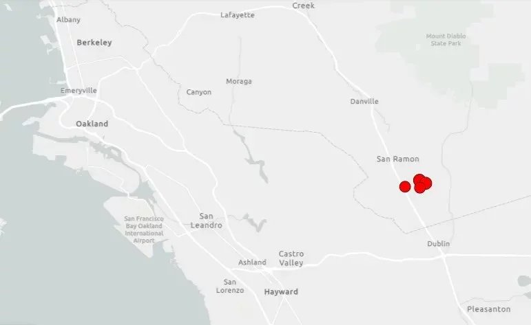 San Ramon rattled by series of magnitude-3.7 earthquakes 