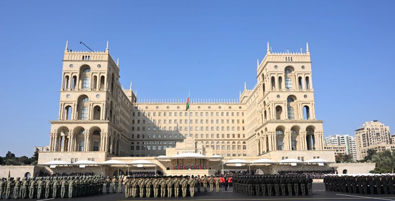 President Aliyev shares social media post on Baku parade