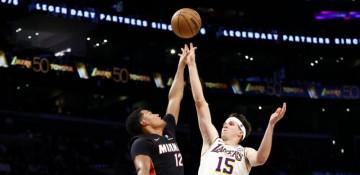 Austin Reaves says he made NBA history with assist to Bronny James