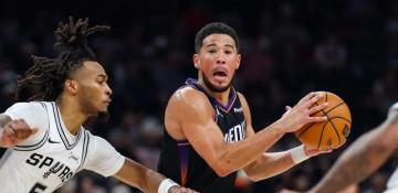 Suns hand Spurs first loss as Devin Booker shines in 130–118 victory