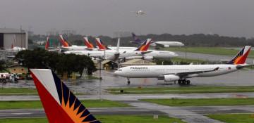 Dozens of flights canceled as Typhoon Kalmaegi batters Philippines