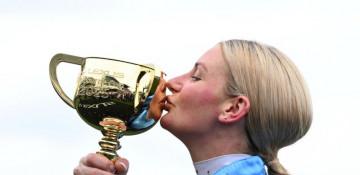 Jamie Melham makes history as second female Melbourne Cup winner