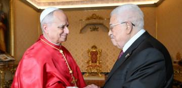 Palestinian President Abbas meets Pope Leo, calls for end to Gaza conflict 