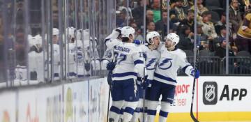 Kucherov, Hagel lead Lightning past Golden Knights 6–3