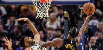 Butler's 21 points lead Warriors to 114-83 victory over Pacers