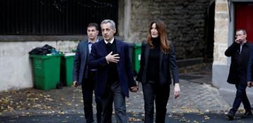 Former French president Sarkozy released from prison pending appeal