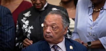 American civil rights leader Jesse Jackson hospitalized