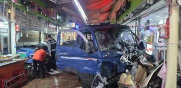 Two dead, several injured as truck crashes into market in S. Korea