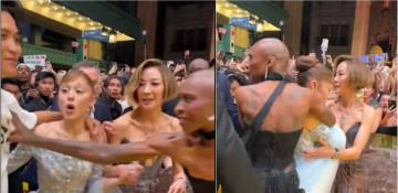 Ariana Grande grabbed by man at Singapore premiere, fans demand action -  VIDEO 