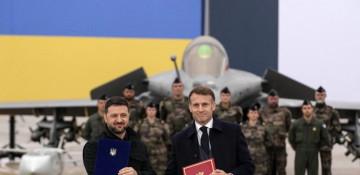 Macron, Zelensky sign landmark deal for Rafale jets