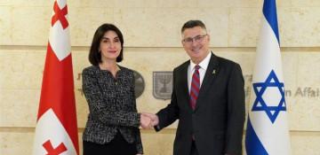 Georgia's FM Botchorishvili visits Israel