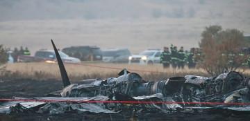 Wreckage of crashed military plane brought to Türkiye for detailed investigation
