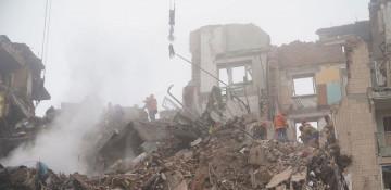 Death toll in Ternopil rises to 31 after Russian missile strike 