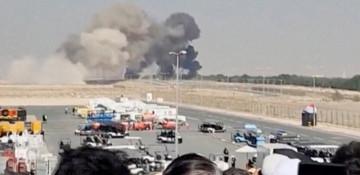 Fighter jet crashes at Dubai Air Show, pilot killed