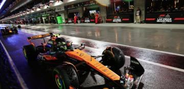 Norris outpaces Verstappen to secure Las Vegas Grand Prix pole