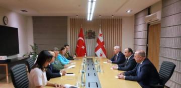 Georgian Interior Minister meets Turkish general over C-130 crash probe