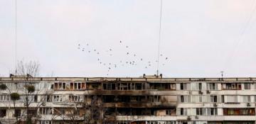 Russian drone and missile strikes kill six in Kyiv amid peace talks