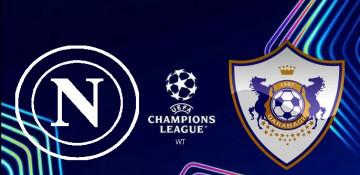 Qarabağ hold Napoli to a goalless first half in Champions League clash