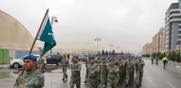 Azerbaijan marks Karabakh victory anniversary with nationwide military marches -  PHOTOS 