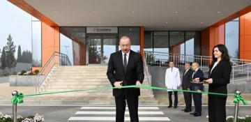 President Aliyev inaugurates new pharmaceutical production facility