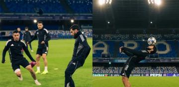 Qarabağ FK hold pre-match training ahead of Champions League clash with Napoli -  VIDEO 