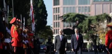 Armenian president visits Georgia to discuss bilateral ties and regional issues