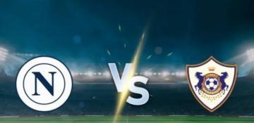 Qarabağ lose 0-2 to Napoli in an away match of the UEFA Champions League