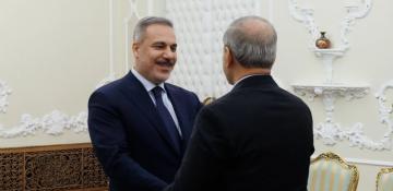 Hakan Fidan met with Masoud Pezeshkian 