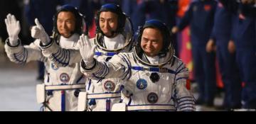 China sends its youngest astronaut and space mice into orbit