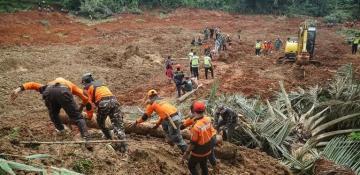 Death toll rises to 11 with 10 still missing in Indonesia landslide