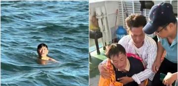Three Vietnamese men endure 40 hours at sea following Typhoon Kalmaegi -   VIDEO  