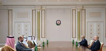 President Aliyev, Arab financial institutions discuss new projects in Azerbaijan