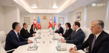 Azerbaijani interior minister, Georgian PM discuss cooperation