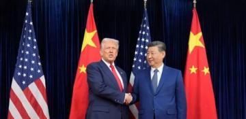 Trump says his talks with Xi are intended to bring lasting peace