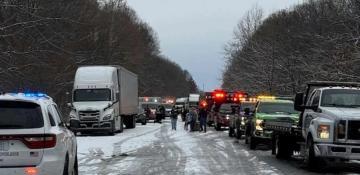 Winter storm triggers massive Indiana pileup involving 45 cars  -VIDEO 