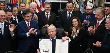 Trump signs funding bill to end record-long government shutdown