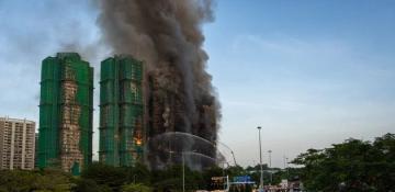 Hong Kong police arrests 3 for residential area fire 