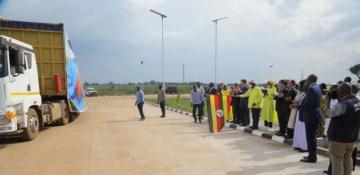 Ugandan president flags off first dried chili shipment to China 