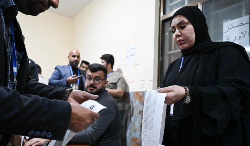 Voter turnout hits 56.11% in Iraq’s parliamentary elections