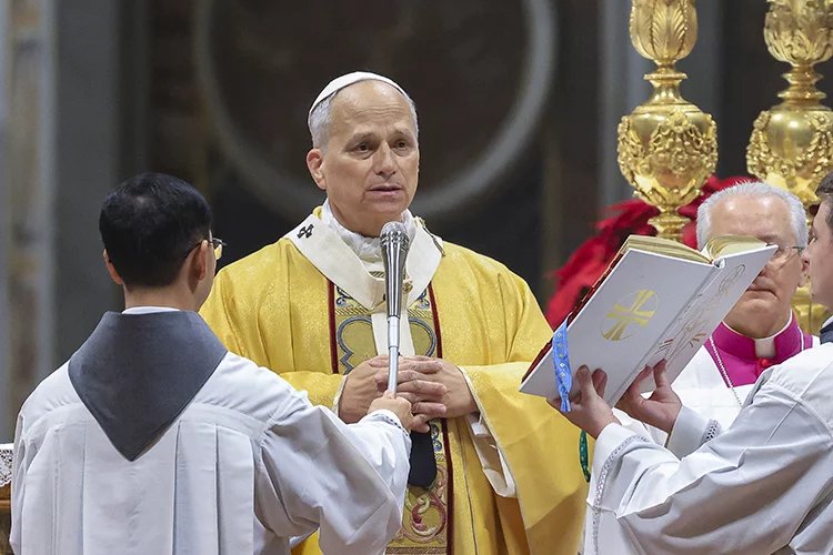 Pope Leo XIV leads first Christmas Eve Mass at Vatican