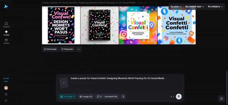 News about - Visual confetti: Designing moments worth pausing for on social media