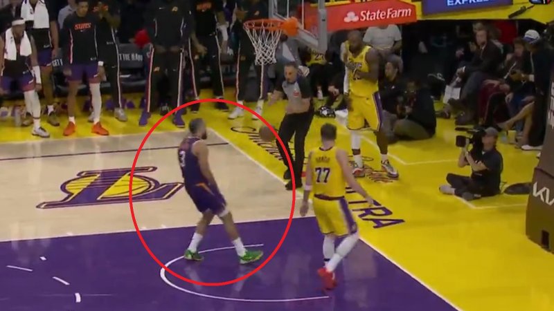 Dillon Brooks taunts LeBron James after slam dunk -  VIDEO 