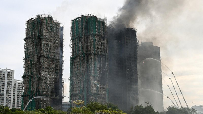 1-year-old among 159 killed in Hong Kong high-rise fire