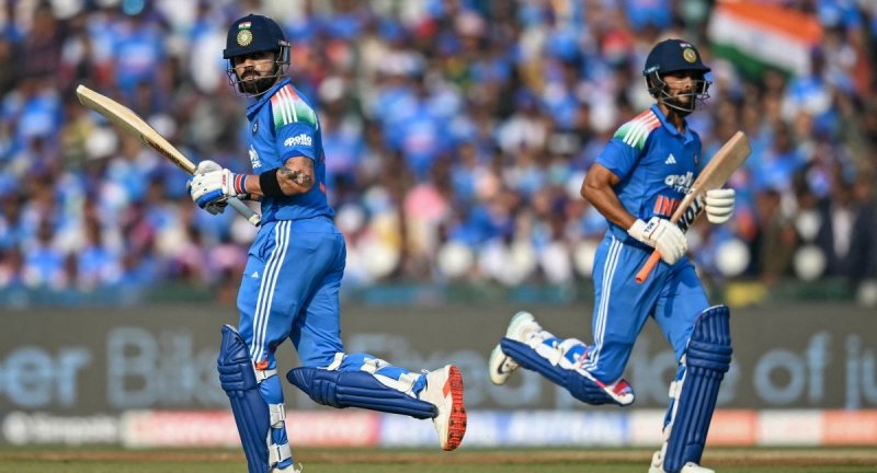 Kohli, Gaikwad hit tons as India post 358-5 vs South Africa