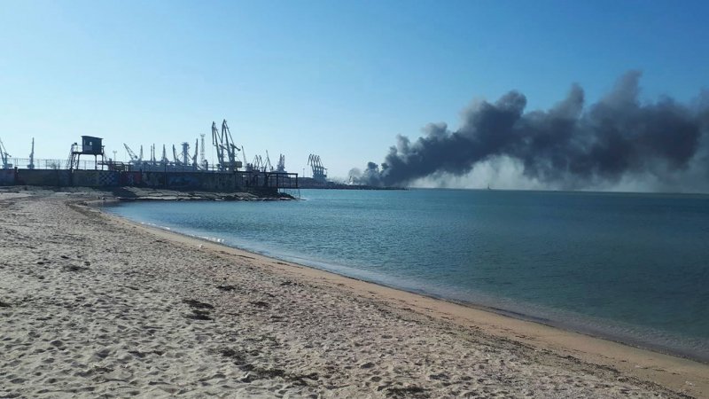 Russia says Temryuk port in Azov Sea damaged in Ukrainian attack 