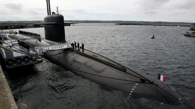 French soldiers fire on drones near nuclear submarine base
