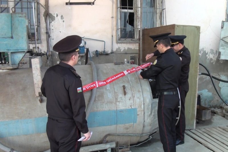 Fire-hazard site shut down in Sumgayit 