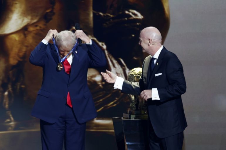 FIFA’s Infantino faces ethics complaint over Trump prize 
